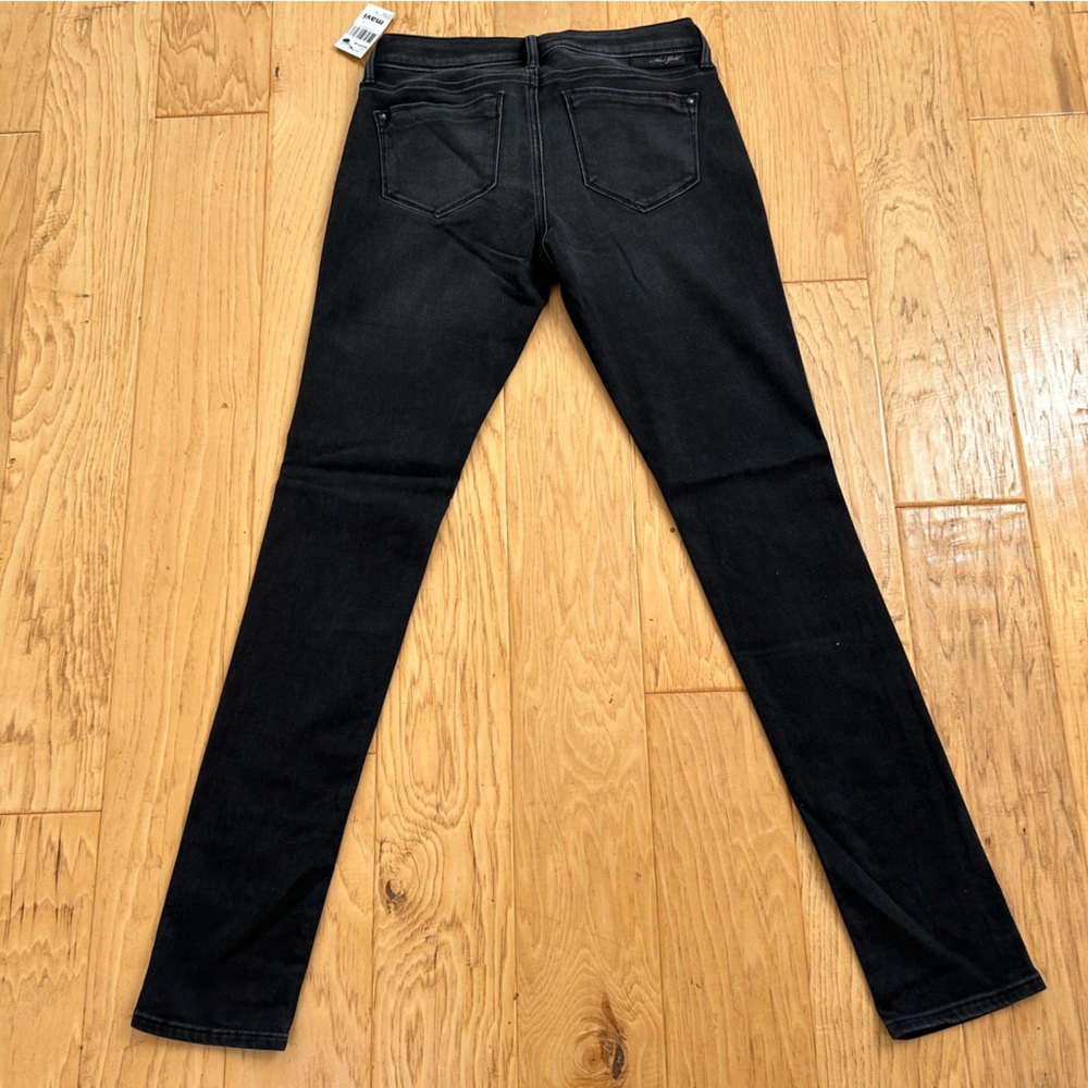 Mavi Gold Alexa Mid Rise Skinny Black Jean NWT 27 Stretch - Picture 5 of 11